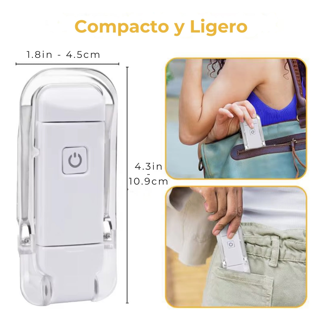 Luz de lectura con brillo ajustable