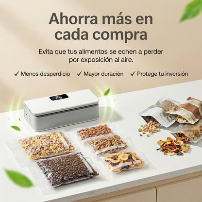 Sellador de bolsas de plástico magnético
