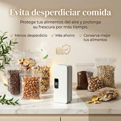 Sellador de bolsas de plástico magnético